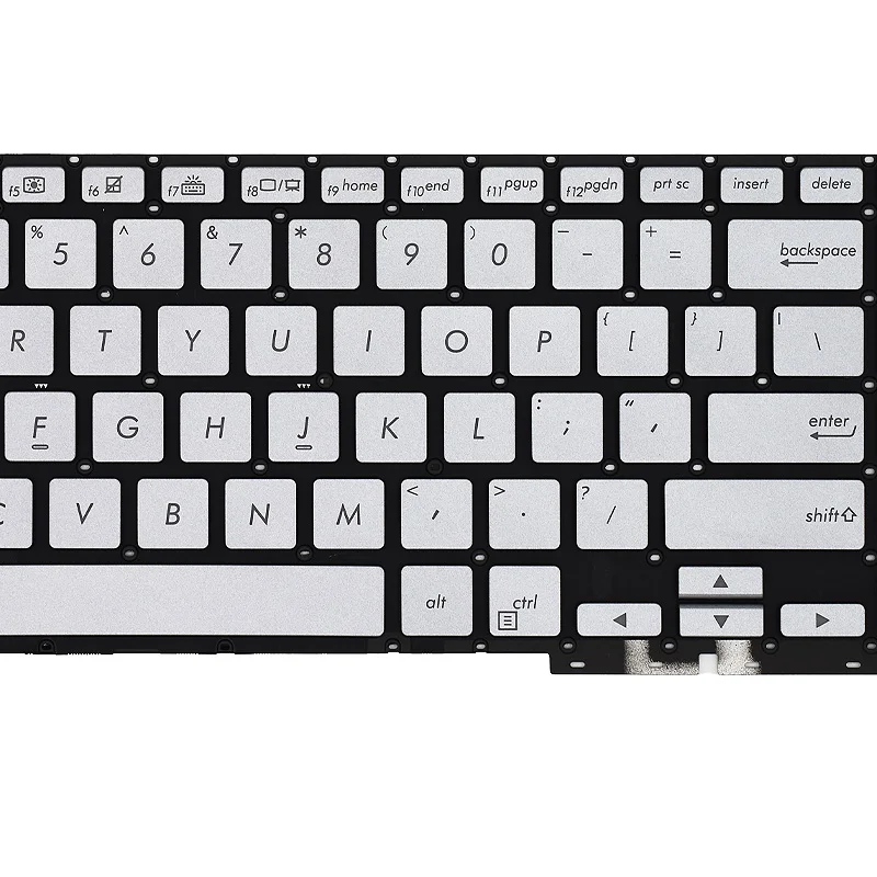 Clavier d'ordinateur portable rétro-4.2 américain d'origine, pour Bali ZenPleFlip 15 UX562 UX562F UX562FA UX562ineau UX562FDX argent, nouveau