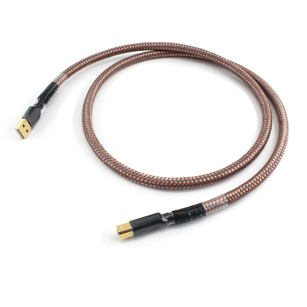 Accuphase 6N OCC посеребренный USB-кабель ЦАП декодирование аудиокабель 2.0
