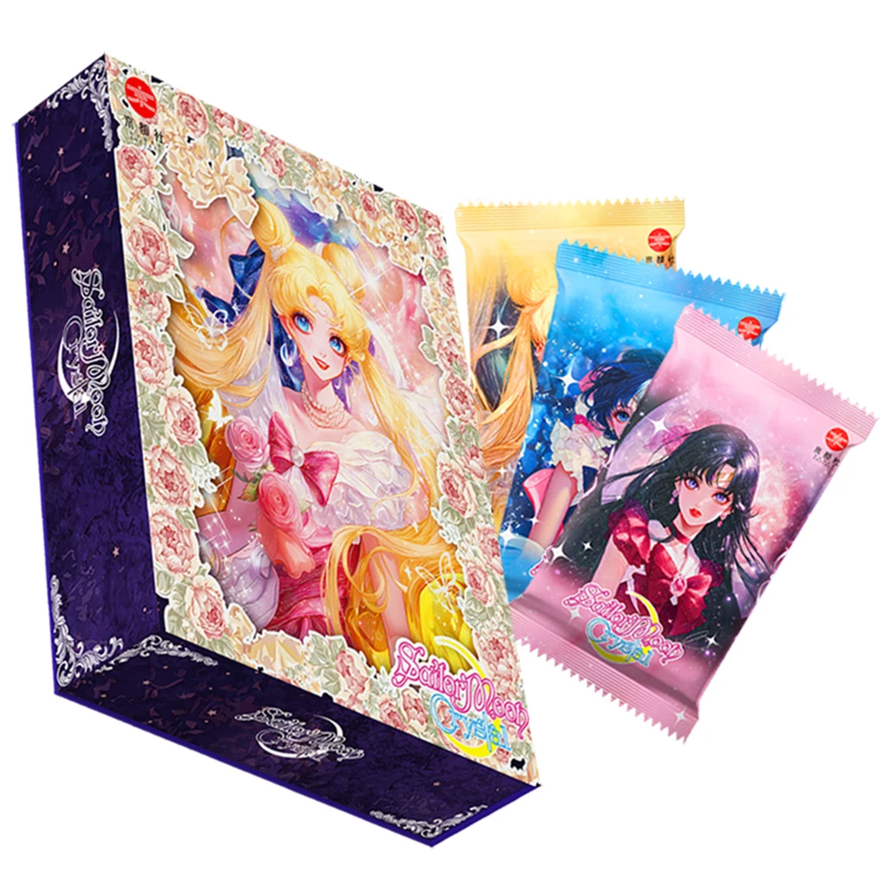 

Sailor Moon Collection Card Girl's Like Fantasy Love Anime Exquisite Oil Painting Craftsmanship Creative Illustration Card Toy