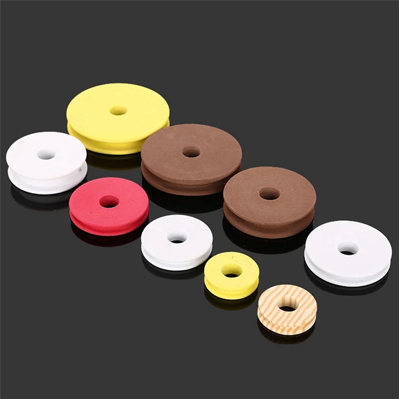 

IALJ-100PCS Round Spools Foam Big Spool Fishing Reel Spool Fishing Spools Fishing Tackle Random Color Foam
