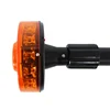 LED 오토바이 리어 테일 경고등, 경찰 오토바이 비상등, 확장 가능한 폴 마운트, 방수, 102cm, 12W 5