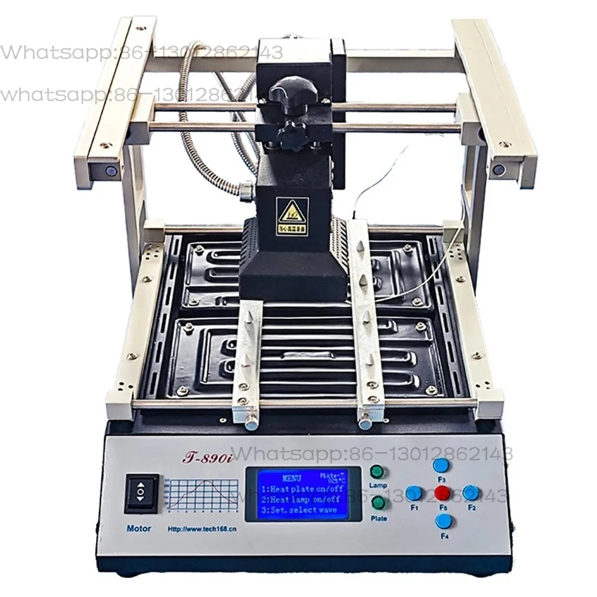 

T-890i Infrared Rework Station IRDA BGA Reflow Station Double Digital Welder Soldering Welder SMT SMD Reflow Solder Station
