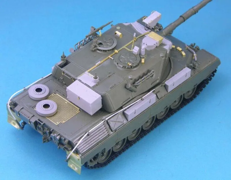 1/35 Scale Die-Cast Resin Model Assembled Kit Leopard 1A5DK UN Ver’ Conversion Set (No Tank) Unassembled and Unpainted