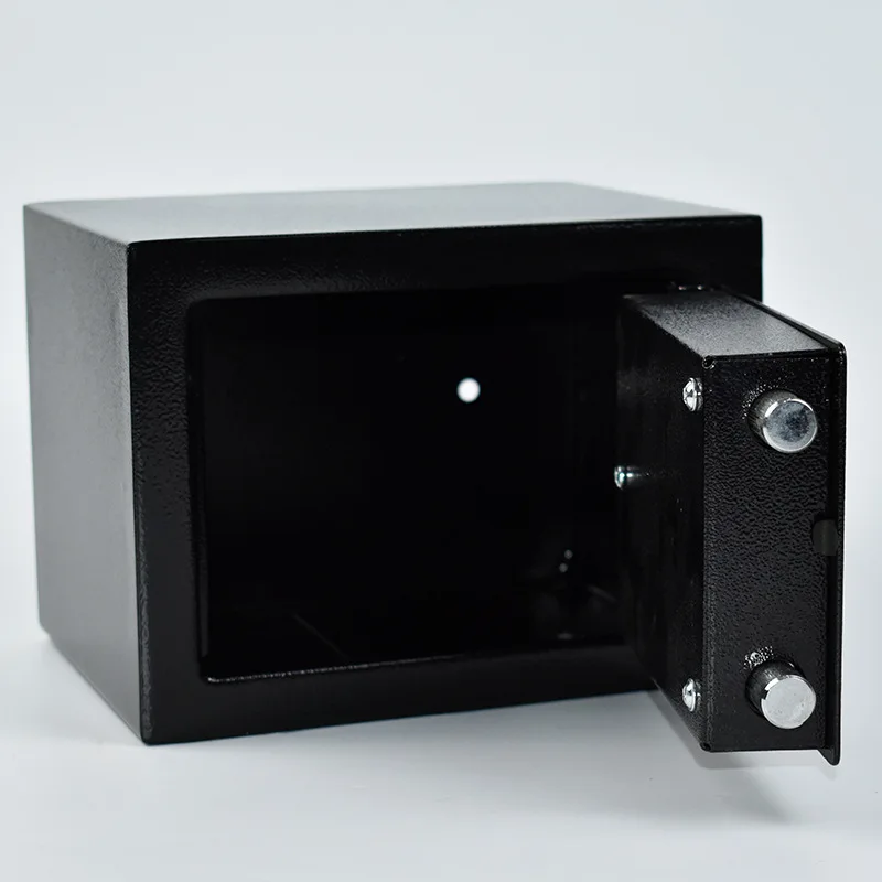 T17 Home Office Small Key Lock All Steel Anti-theft and Anti-skid Safe Deposit Box Storage Box Into The Wall