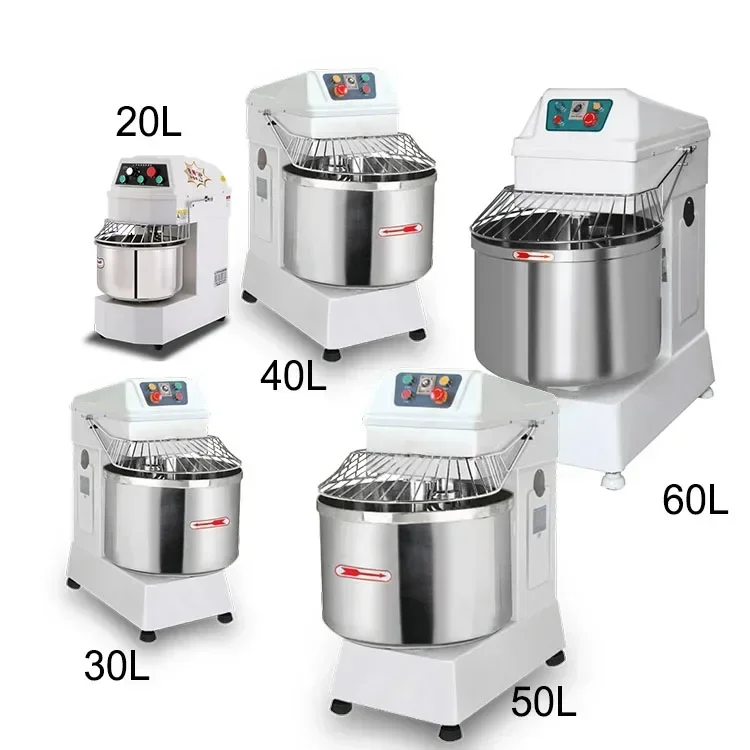 Large Commercial Spiral Mixer, Customized Spiral Dough Machine, Various Models Available, Support Customization