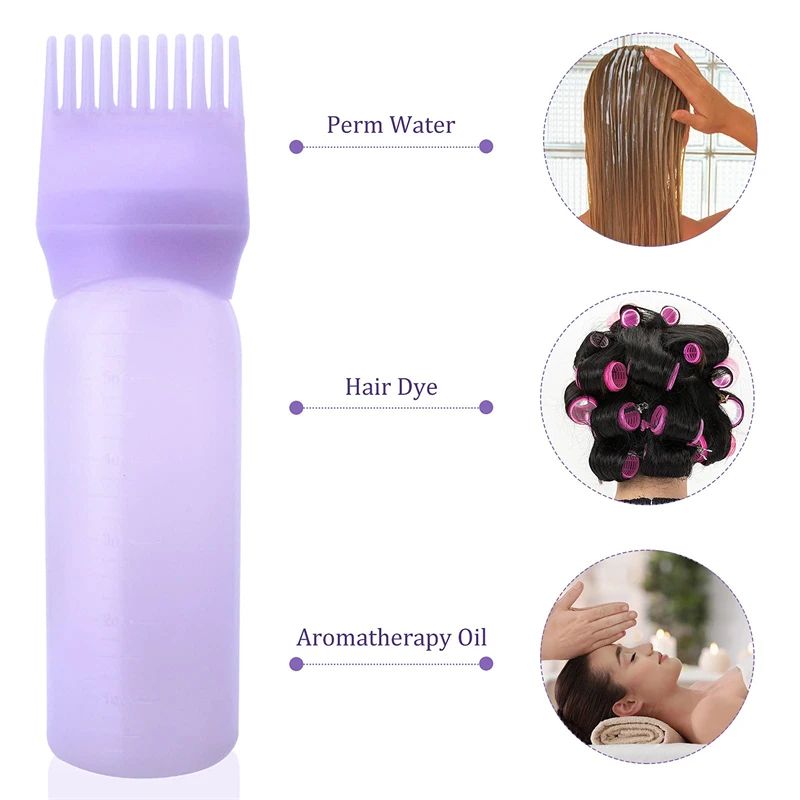Aplicador de aceite para tinte de cabello, botella profesional para tinte de cabello, herramientas de peluquería, suministros de accesorios