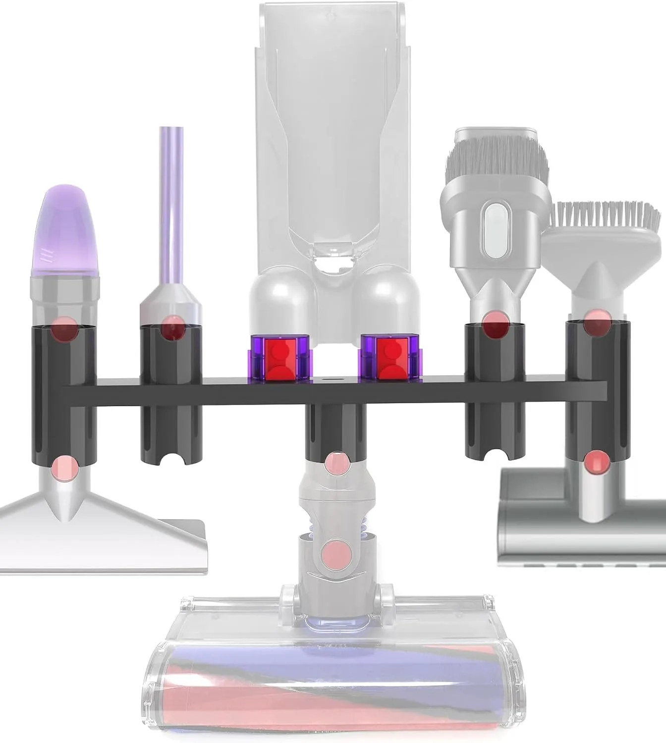Suitable For Dyson V7 V8 V11 V12 V15 Vacuum Cleaner Head Storage Bracket V10 Lightweight Version Expansion Hanging Mount