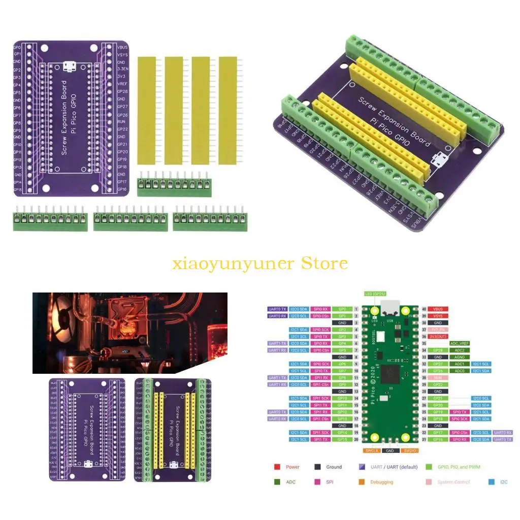 

P9JB GPIO Extension Board Expand Your Devices Functionality GPIO Breakouts Module