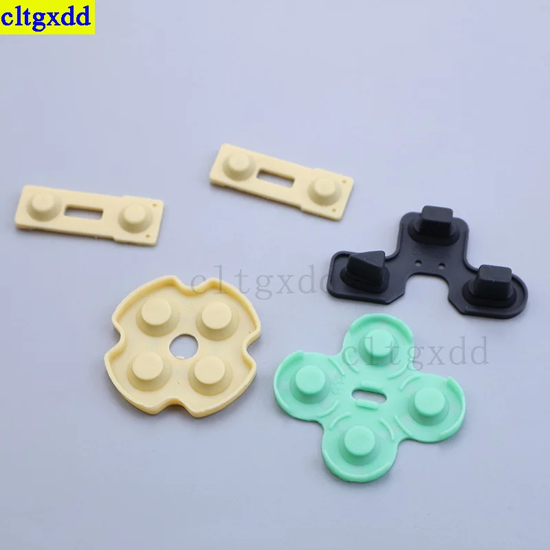 Cltgxdd, 1 pieza para controlador PS2, almohadilla de contacto de goma conductora, botón D Pad, botón de mango PS2, reemplazo de botón de silicona suave