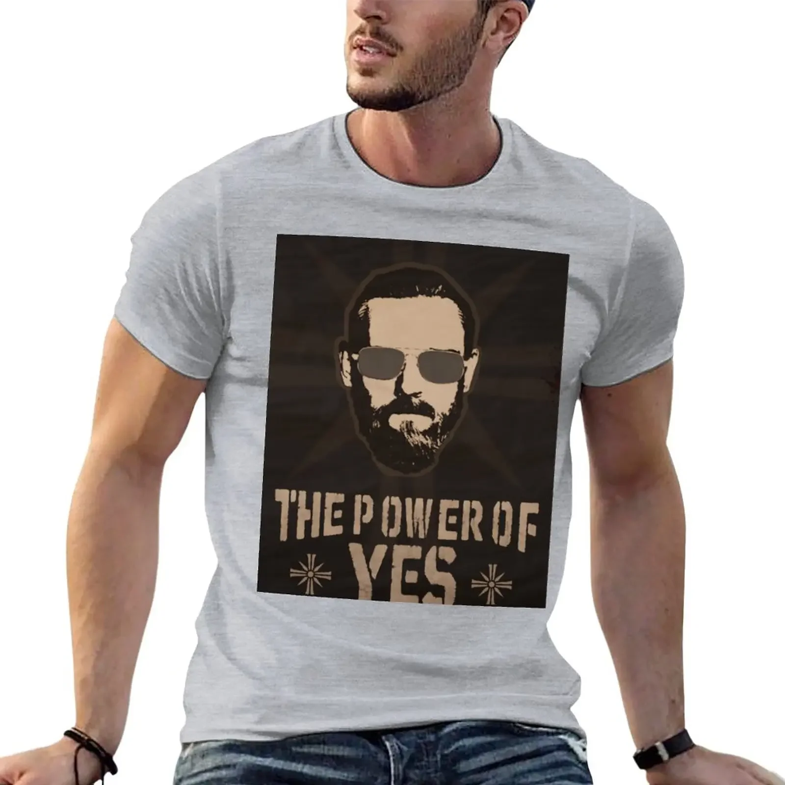 

John Seed Yes T-Shirt vintage summer tops mens t shirt graphic