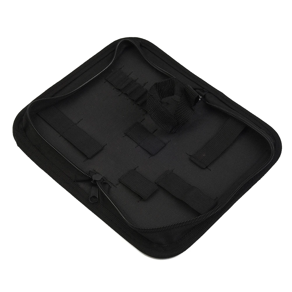 Bolsa de almacenamiento de herramientas, kit de herramientas de tela Oxford, bolsa con tornillos, Kit de reparación de Hardware, bolso, bolsa de