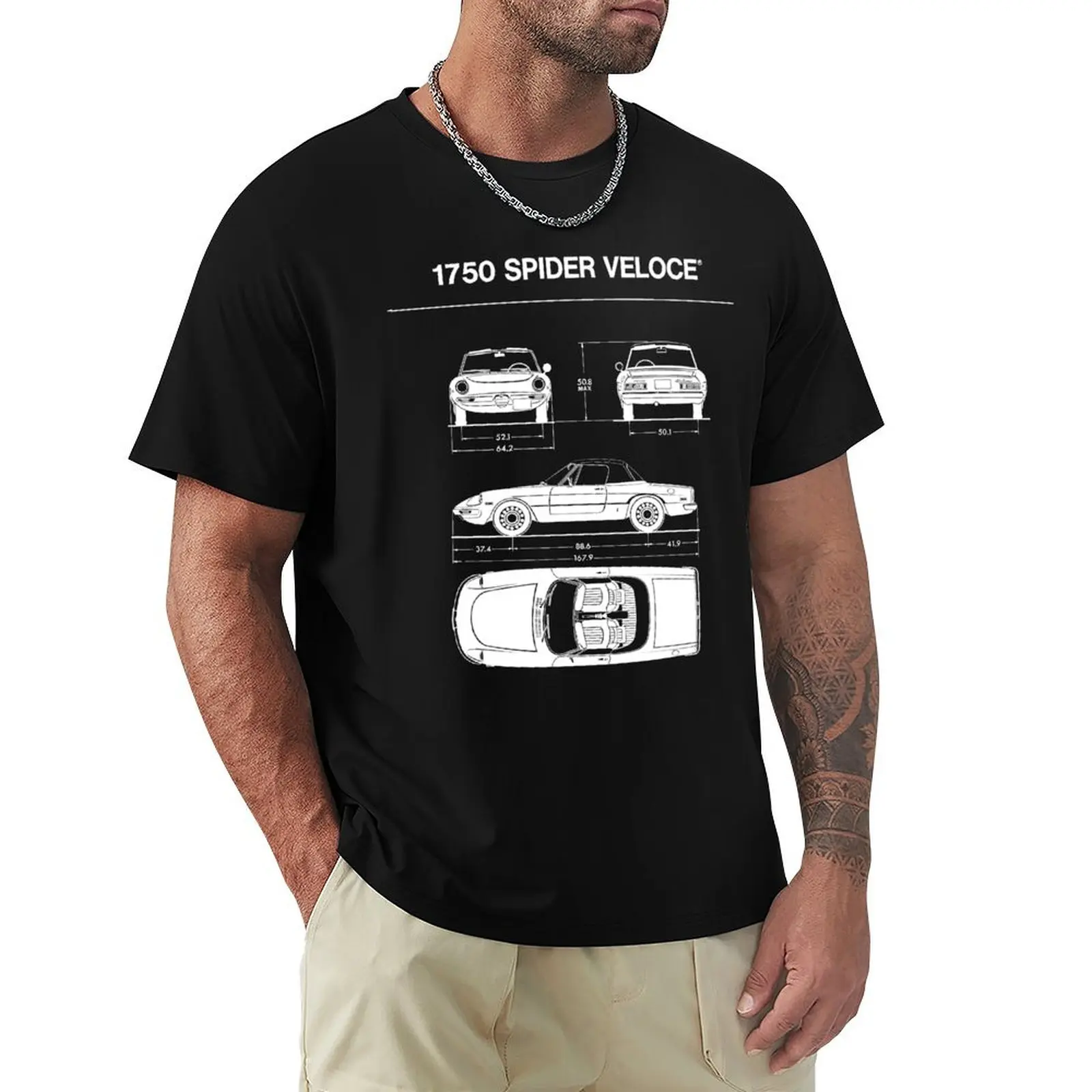 1750 SPIDER VELOCE - ADVERT T-Shirt for a boy sweat t shirts for men pack