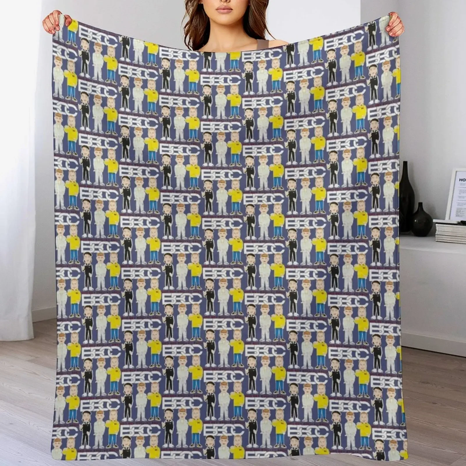 

bbcc - bbcc bad boy chiller crew Throw Blanket Cute Quilt Sofas Summer Beddings Blankets