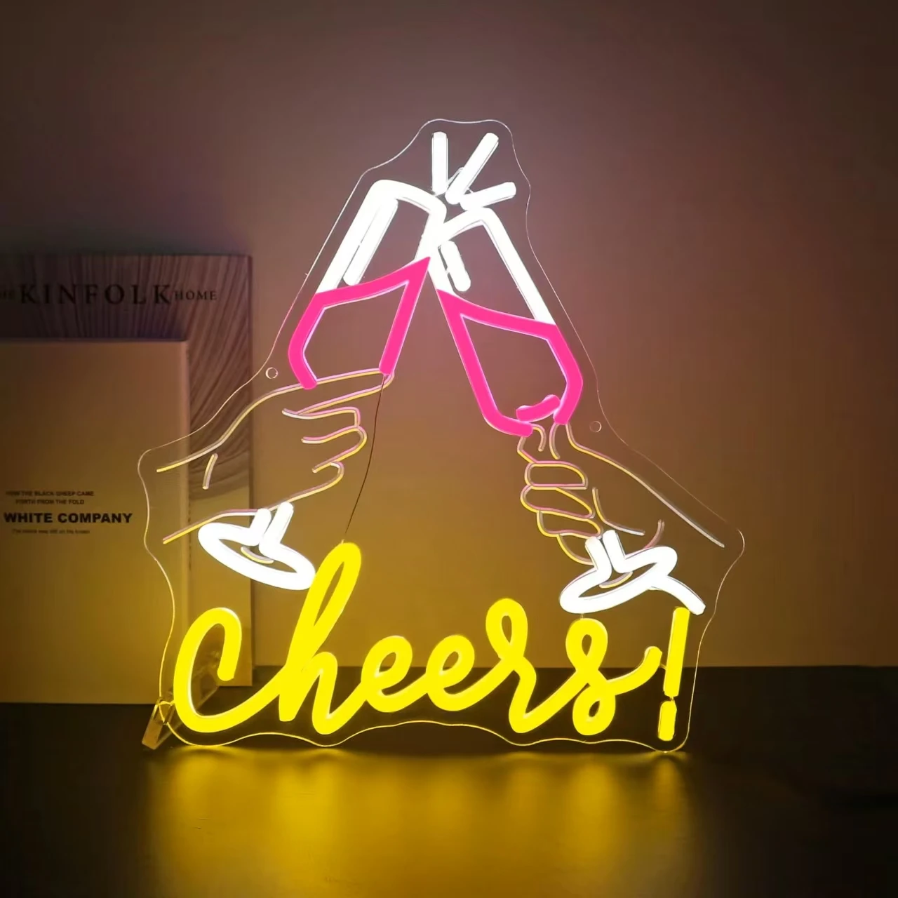 Cocktail Squirrel Neon Sign Funny Animal Drinking LED Bar Light USB Powered for Home Wall Decor Man Cave Pub Gift