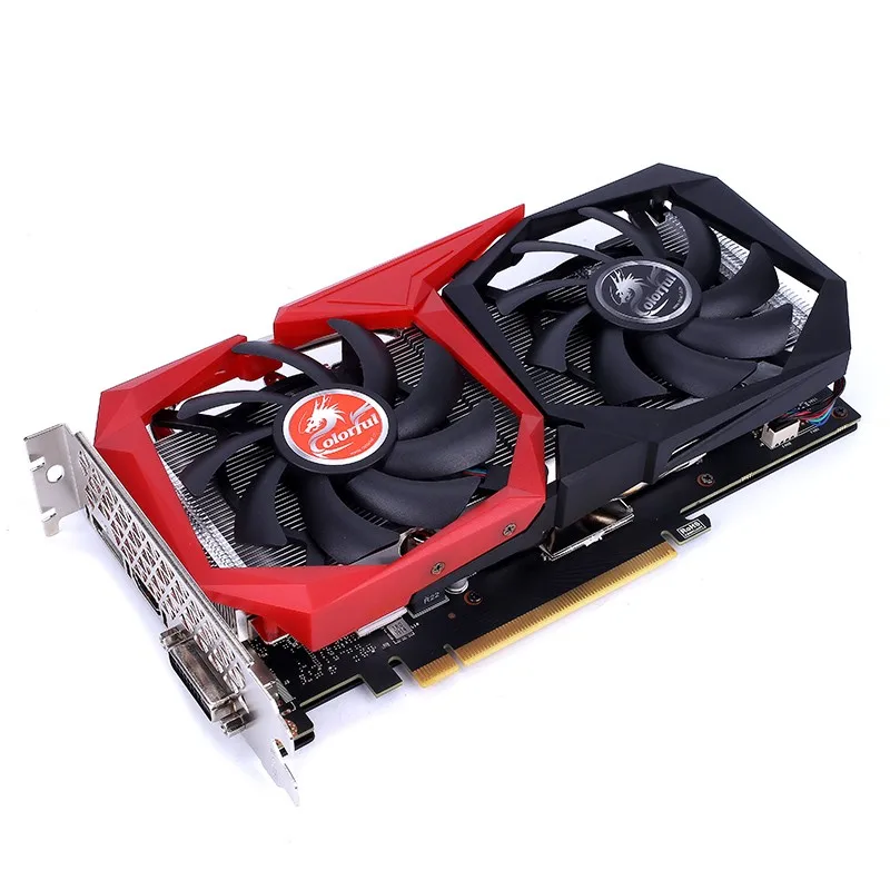 gebruikte Colorful Battle AX GTX 1660 SUPER 6G voor Gaming Desktop Gaming grafische kaart