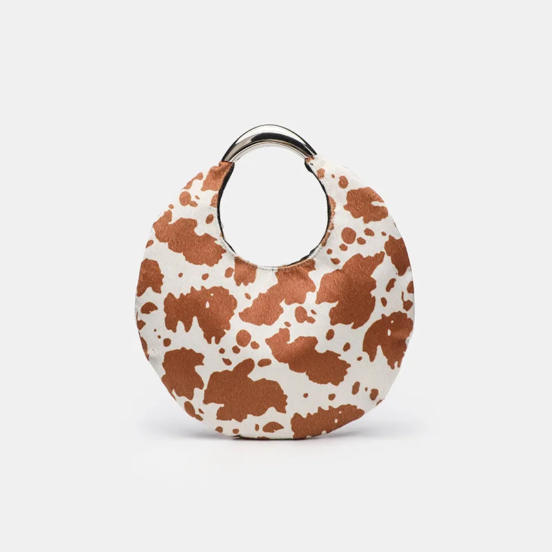 

Women's Simple Fashion Casual Tote Bag Cow Print Shoulder Bag Spacious Designer Satchel crocodile grain Handbag for Everyday Use