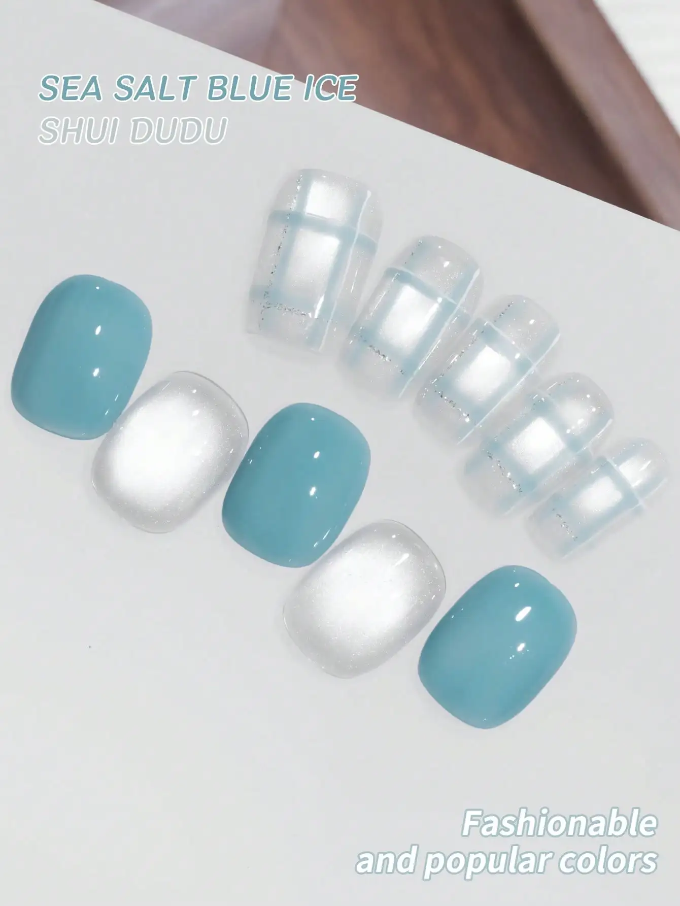 XEIJAYI 2 Stück Cat Eye Gel Nagellack Glitzer Pailletten Nagellack Abnehmbarer UV-Lack Nail Art Geeignet für Nail Art Design