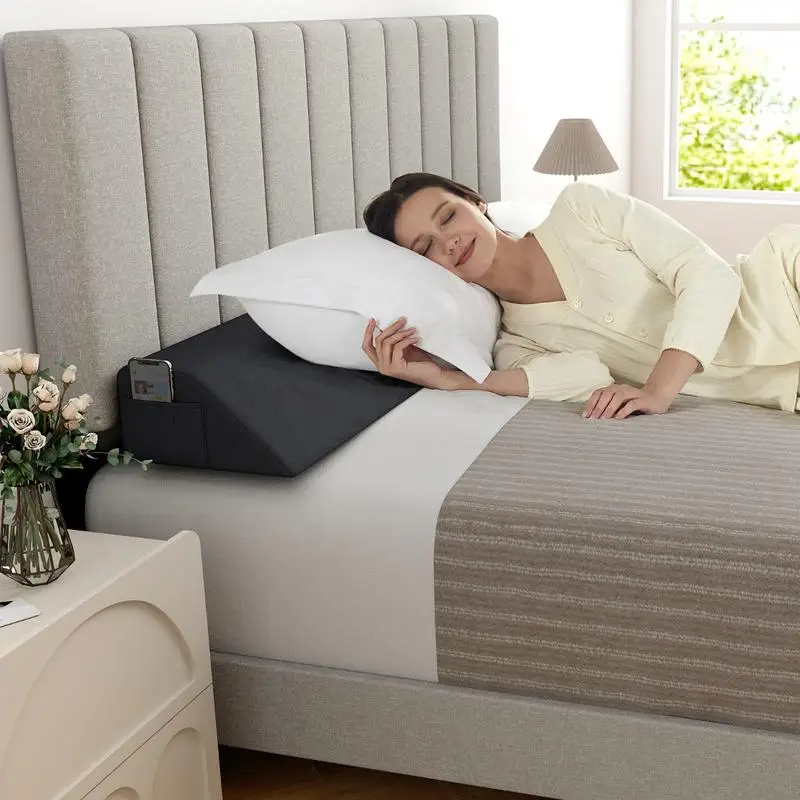 

Bed Wedge Pillow with Storage Bag-Full Size