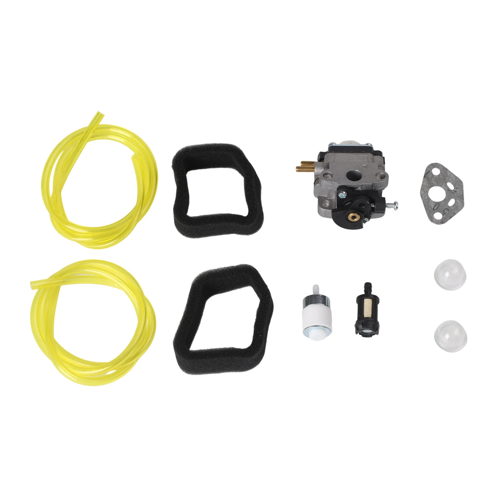1set Carburetor Air Filters Gasket Bulbs Fuel Line For RY252CS RY253SS RY251PH RY254BC  For Carb 2 Cycle 25cc Engines