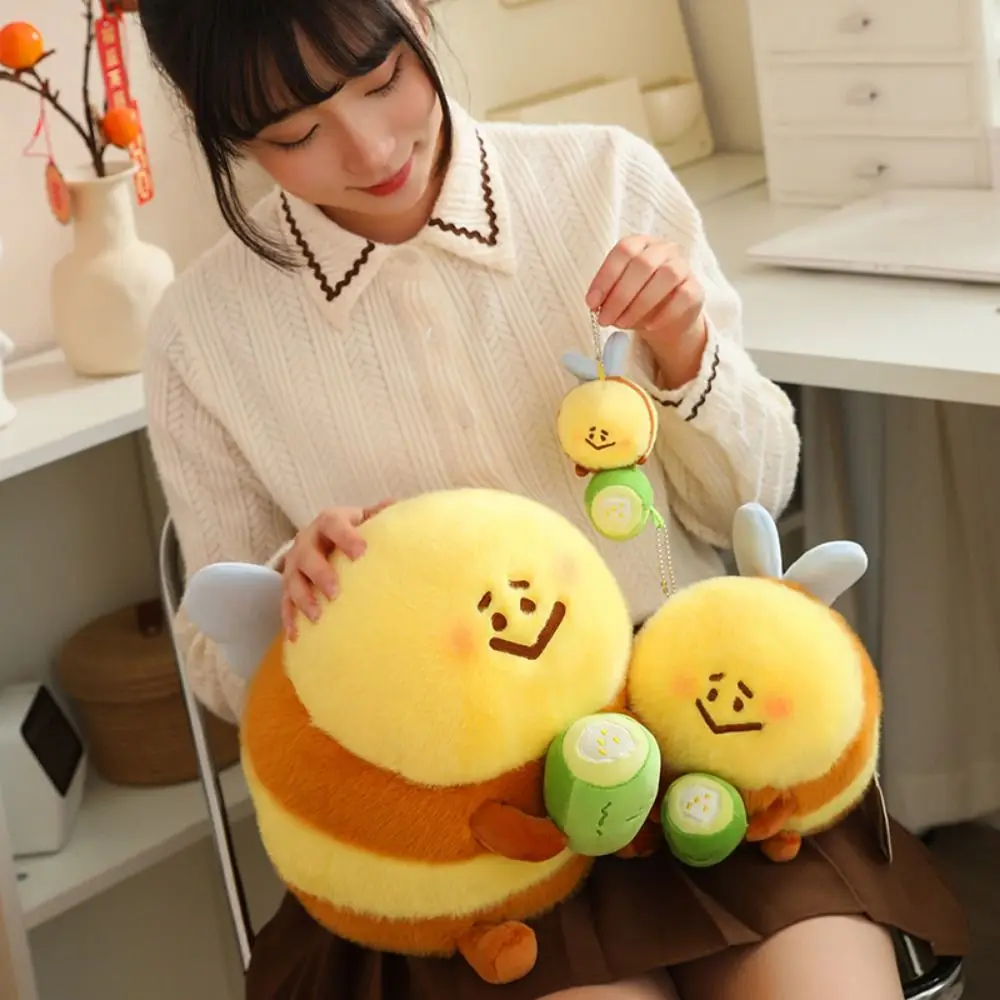 Haai Bee Bijen Beer Pluche Poppen Bijenvorm Cartoon Bee Pop Knuffel Schattig PP Katoen Bee Knuffels Kerstmis