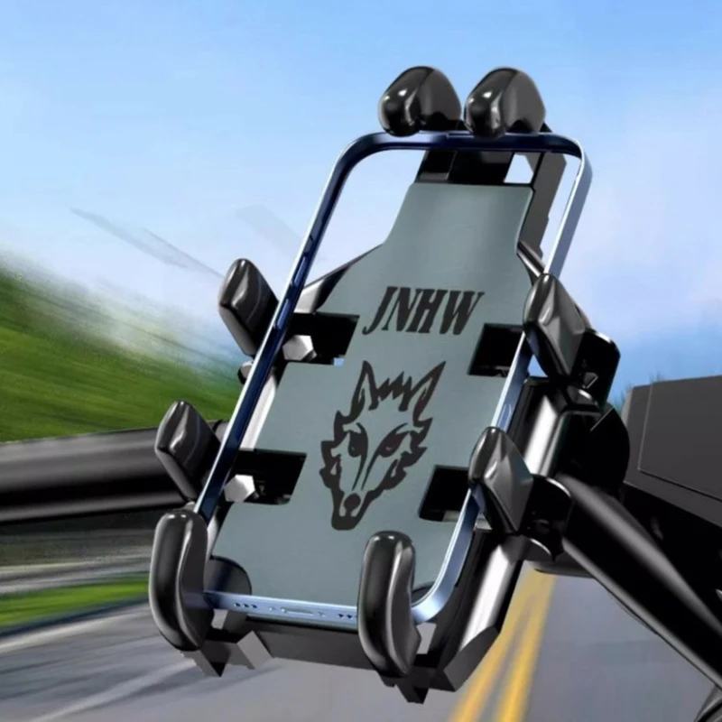 Universal Upgraded Eight Claws Mobile Phone Holder For Motorcycle Scooter ATV Bicycle E-bike Cell Phone Bracket