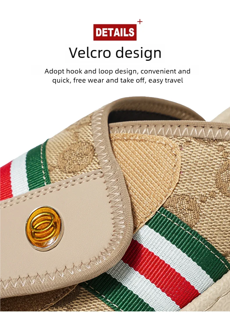 Herren-Slides mit einem Riemen, lässige Hausschuhe, neue atmungsaktive, leichte Outdoor-Strandschuhe für den Sommer, schnelltrocknende, weiche Poolsandalen mit bequemer Sohle – Detail 7