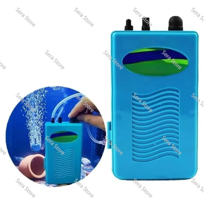 Wireless Battery 1.5W Aquarium Air Pump AC Electric Fishing Aerator Portable Battery Powered Fish Tank Oxygen Pump