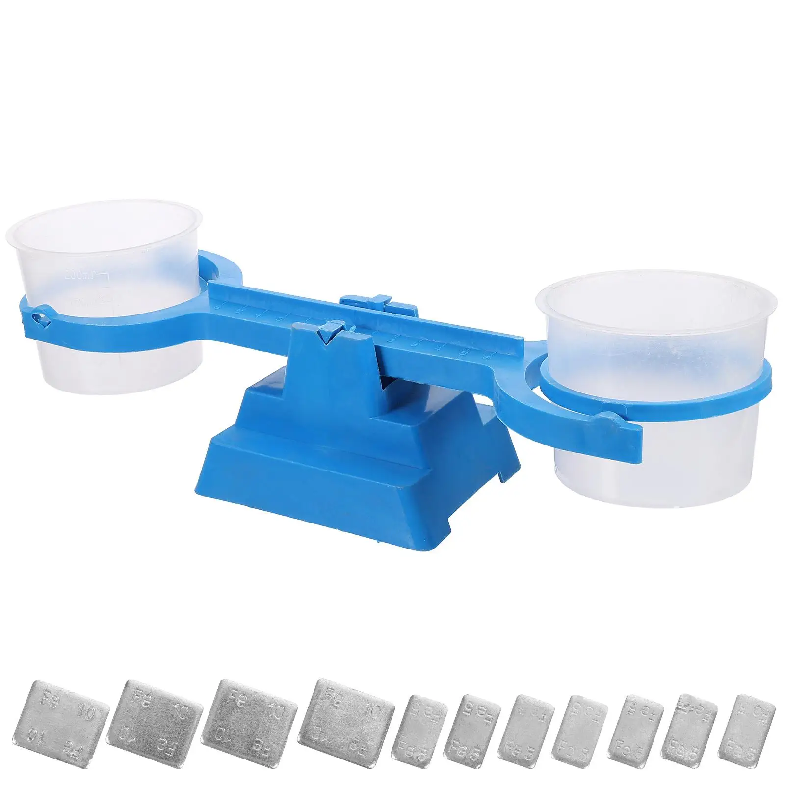 

Mathematical Balance Scale for School Bucket Toy Weighing Scales Children Kid Simple