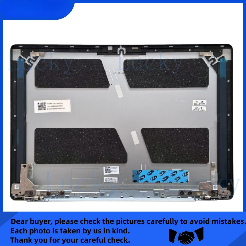

f New For Dell Inspiron 7640 LCD Back Cover Silvery 021K5C 21K5C