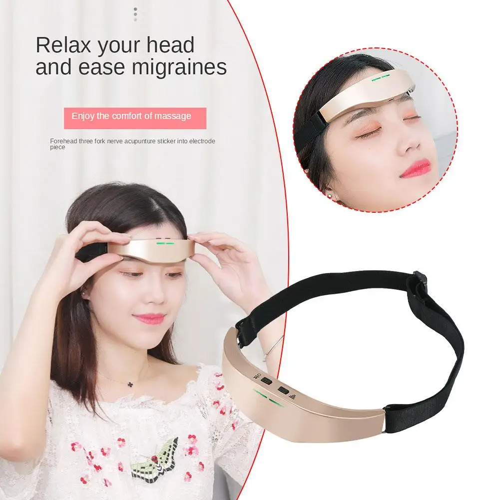 Head Massager Helps Sleep Intelligent Hypnotic Massager Relieves Migraines And Insomnia Treatment Releases Stress Sleep Aid