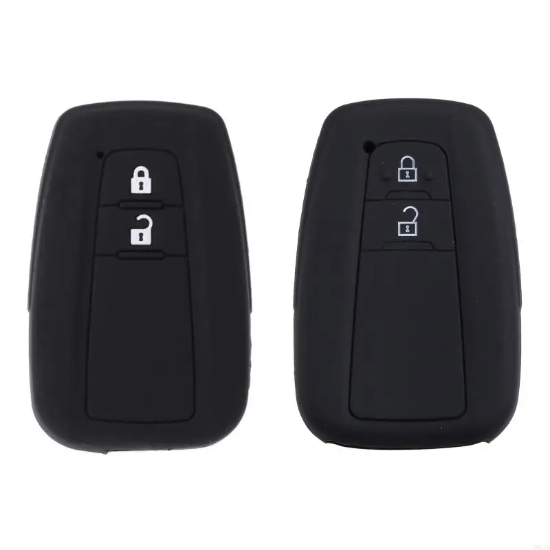96 ГБ 2 кнопки Силиконовый автомобиль для ключа брелка для держателя чехла для корпуса для 2017 PRIU