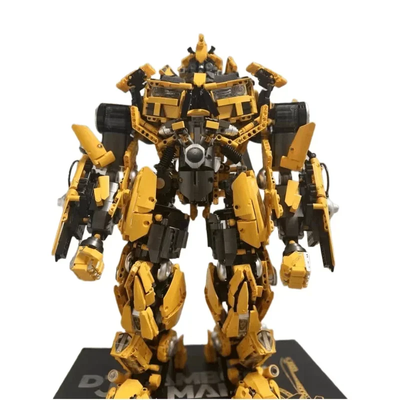 In Stock 2023 V5007 5692PCS Blocks Bee Building Block Transformation Robot PVC Model Toy Hand-made Transformation Model