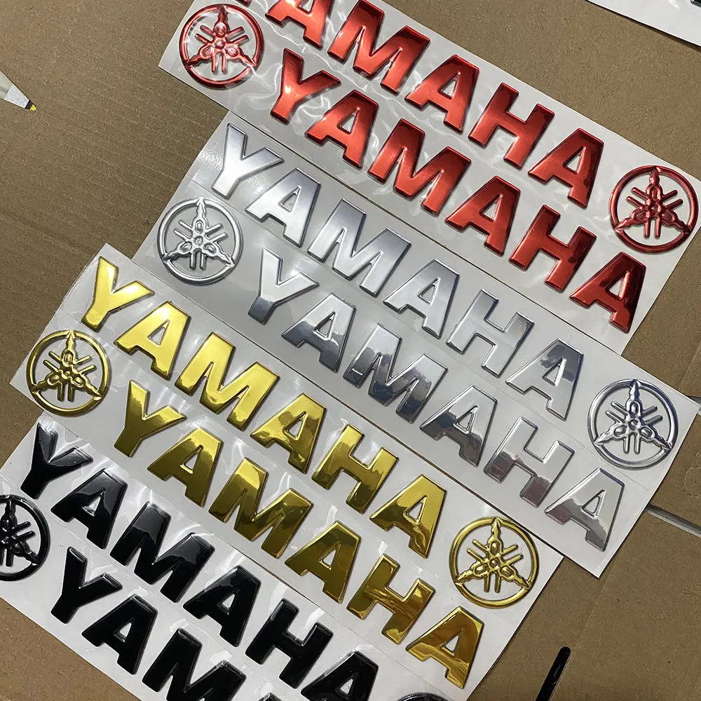 

Модифицированная 3D-наклейка из мягкой резины для мотоциклов Yamaha, водонепроницаемая декоративная клейкая наклейка
