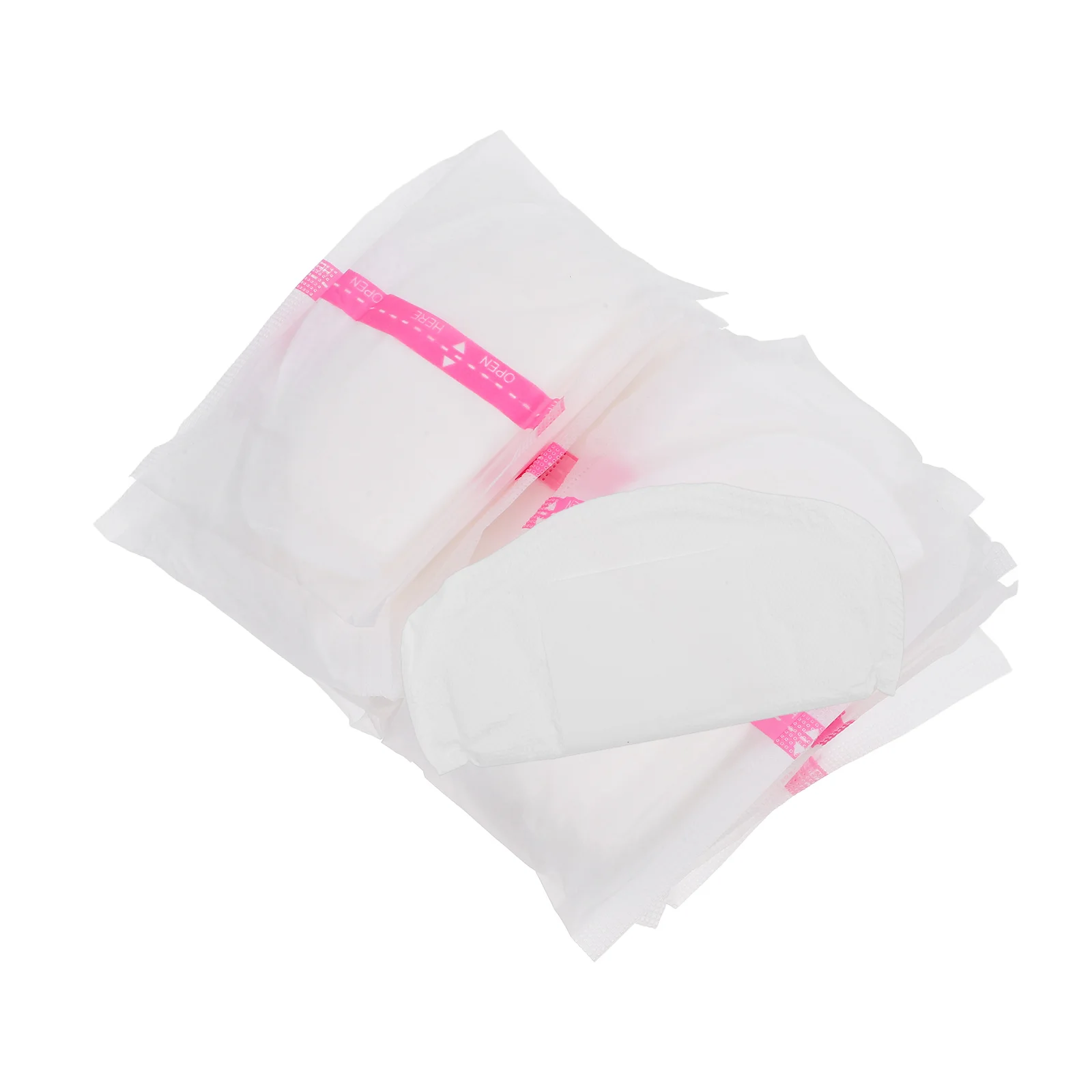 

24pcs Disposable Breastfeeding Pads Lightweight Breathable Absorbent Comfortable Anti Overflow Milk Pads Thin Design No Leakage