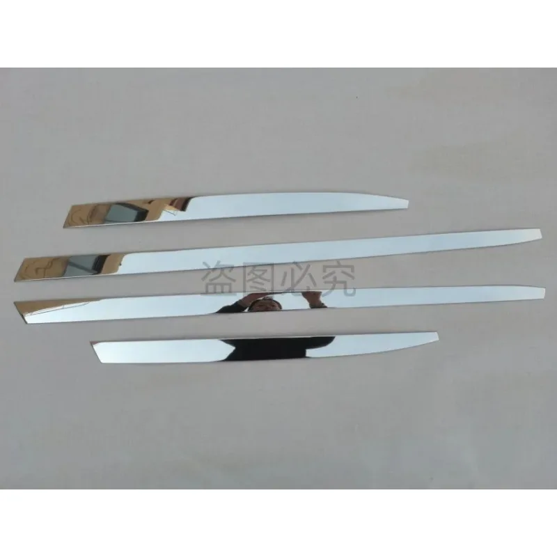 Car Accessories  2010 2011 2012 2013 2014 2015 2016 For Volkswagen Tiguan Body door side anti-collision decorative bright strip