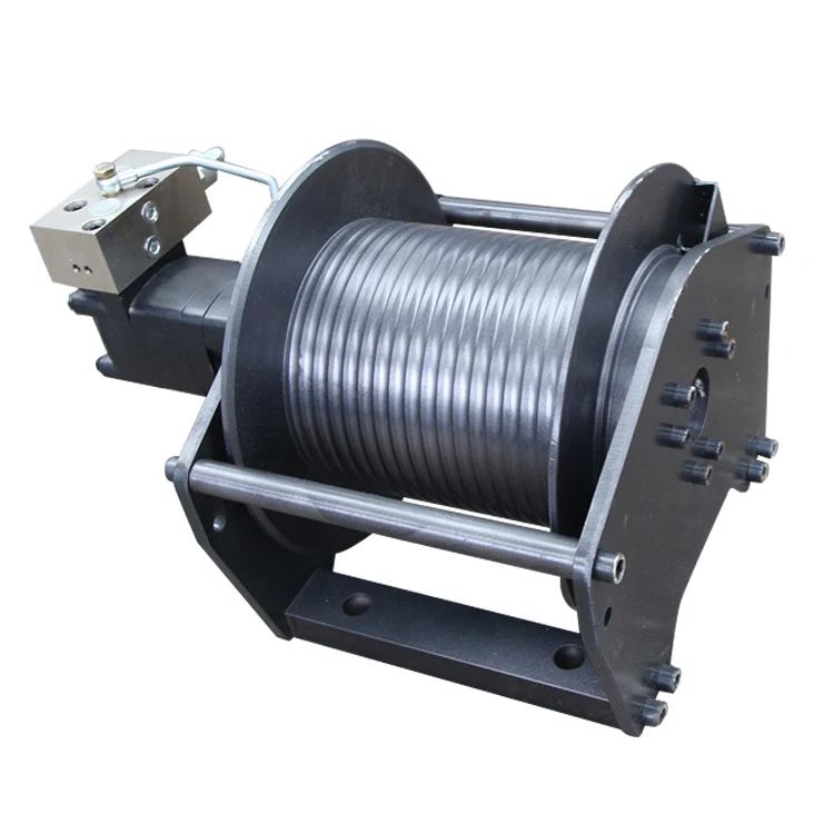 Skid Steer Hydraulic Lift Hoisting Hoist  Winch 0.8t 1.5t 2t 3t 4t 5 ton 6 t 7 T 10 Ton Excavator hydraulic winch crane winches