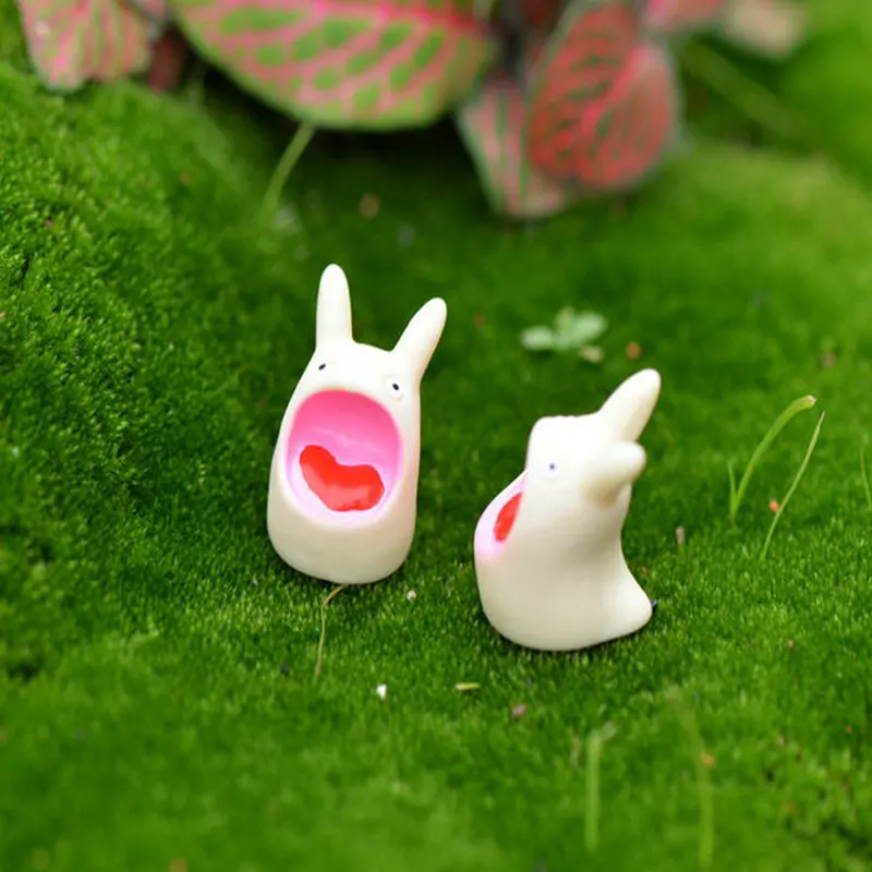 Micro Landscape Mini Resin Animals House Miniature Fairy Garden Miniaturas Moss Landscape Diy Terrarium Accessories Figurines