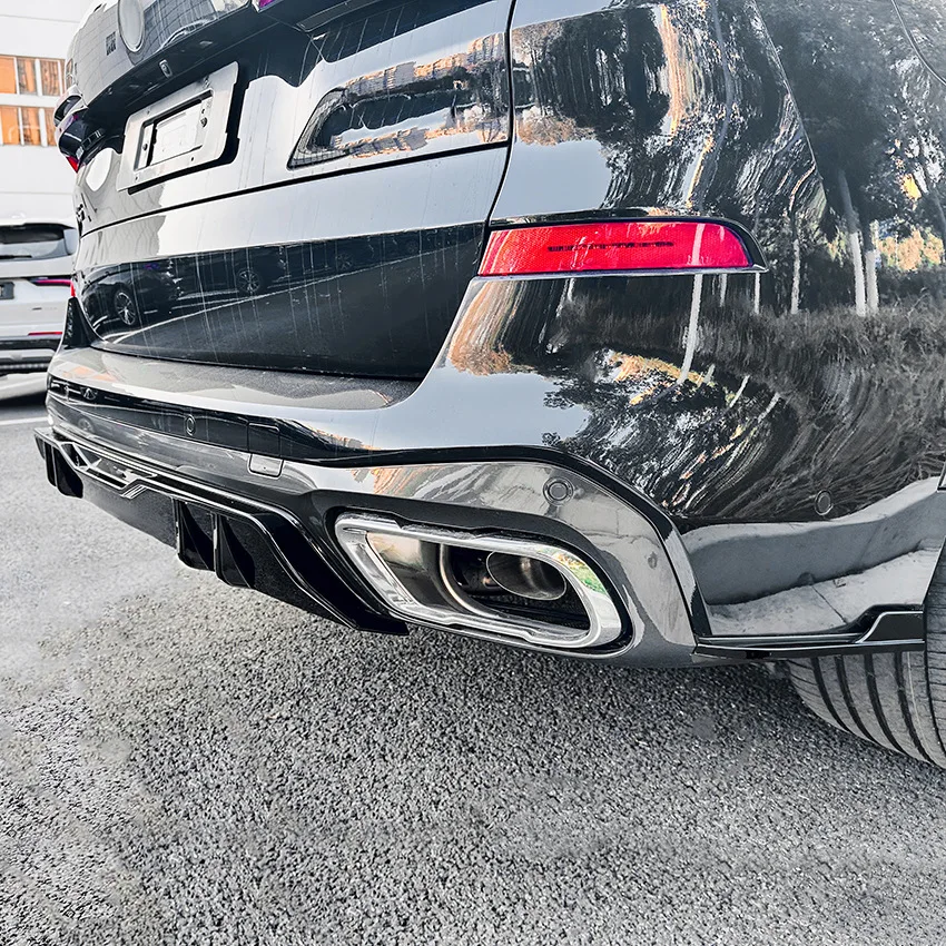 

2019 To Up For Bmw X5 G05 M Sport MP Style Rear Bumper Lip Diffuser Spoiler Splitter Protector Car Accessories By ABS Body Kit