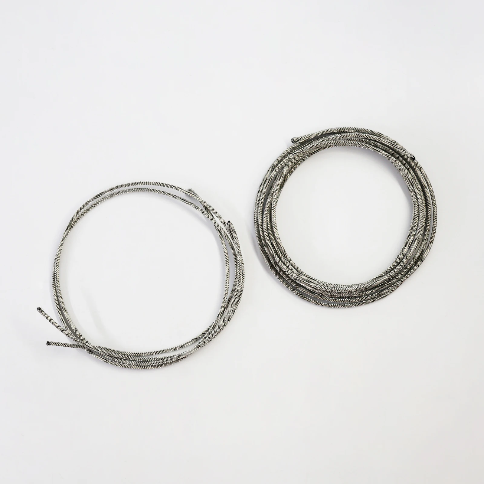 PHRILM Single Core Metal Braided Guitar Vintage Pushback Cable 22AWG, Single Conductor Braided Shielded Cable Bass Guitar Cable – Detail 2