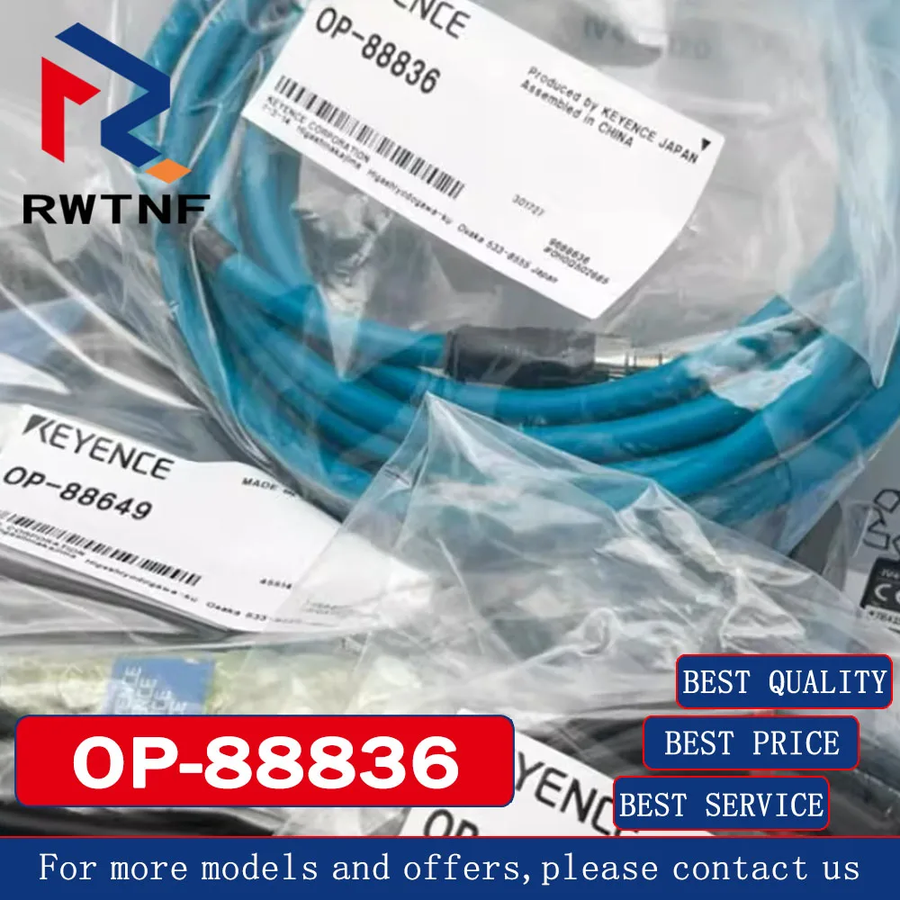 Brand New Genuine OP-88836 KEYENCE sensor head communication line connection line