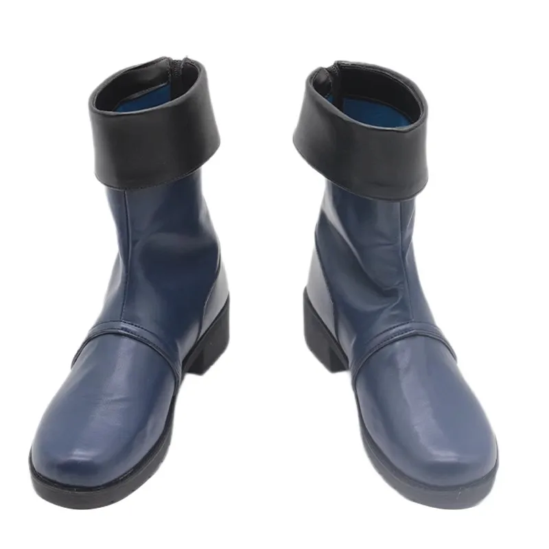 Tachibana Hikari Cosplay Schuhe Halloween Party Blau Archiv Cosplay Schuh Stiefel Weiche PU Leder Schuhe für Party Halloween Casual
