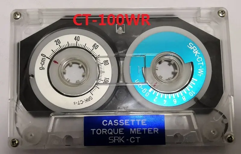 New torque test belt, recorder cartridge repair calibration test