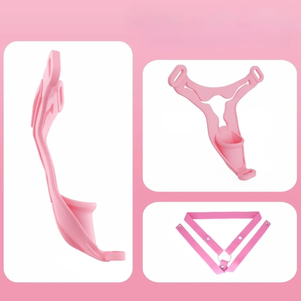 ذكر سيسي العفة قفص القضيب BDSM القضيب الامتناع عن ممارسة الجنس قابل للتعديل العفة السراويل العفة قفل حزام لعبة الجنس للرجال المتعة الجنسية #2