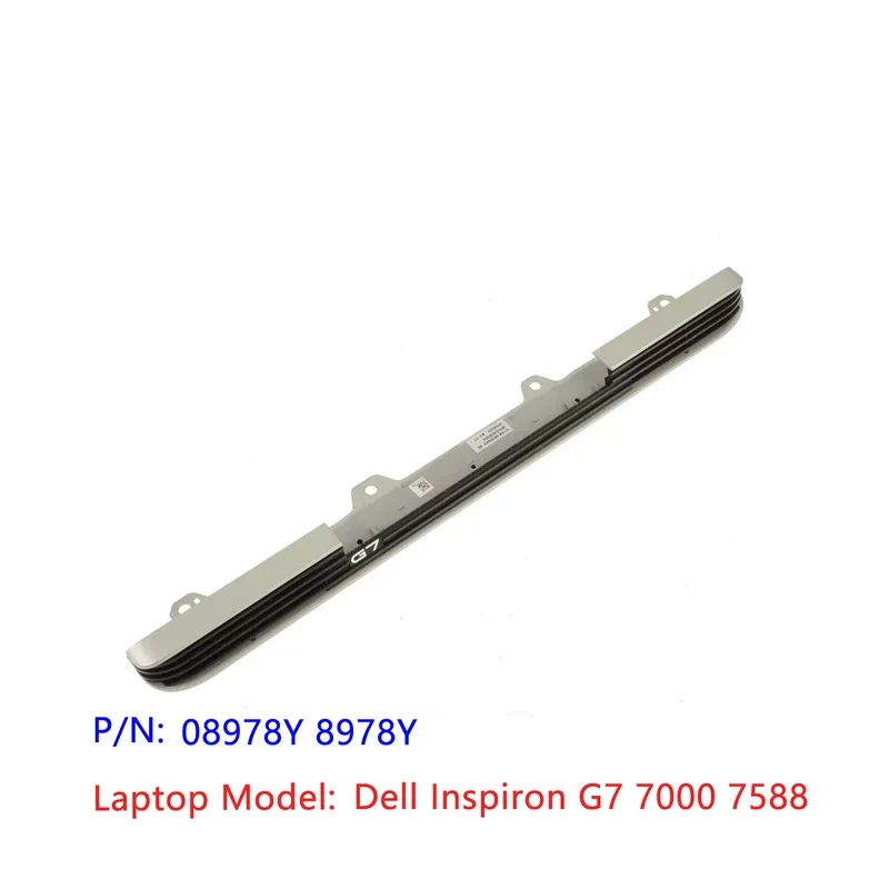 Not Brand New For Dell Inspiron G7 7000 7588 Silver Hinged Tail Rear Cover 08978Y 8978Y