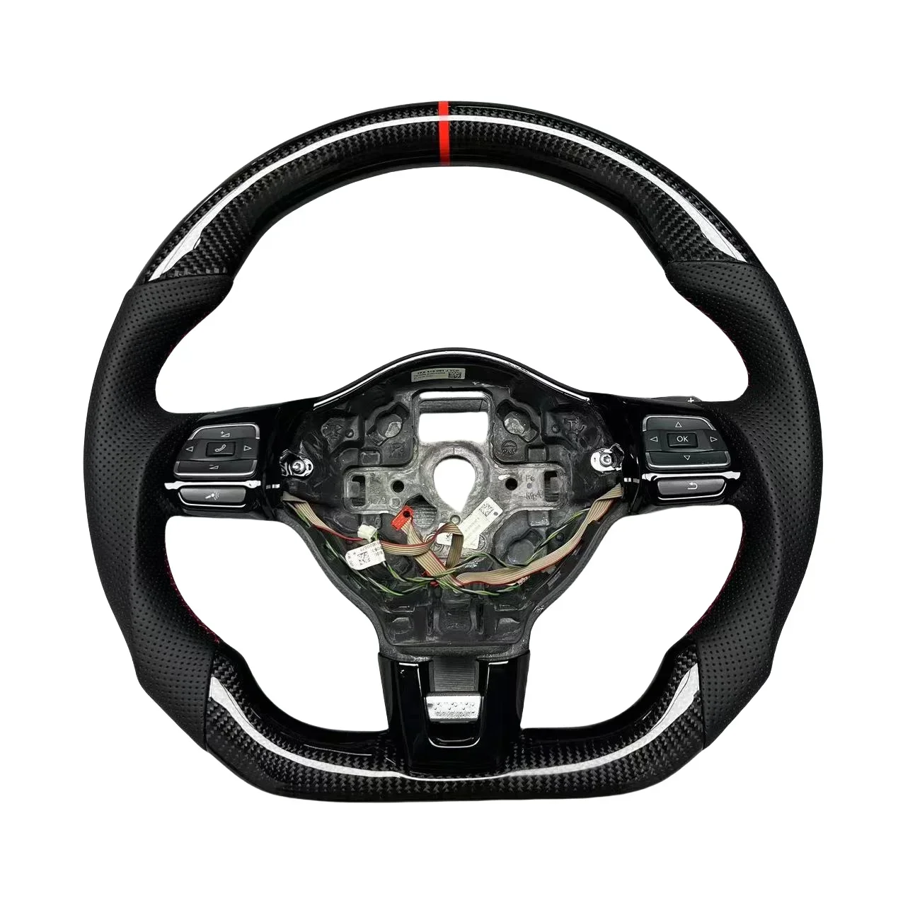 

Custom Carbon Fiber for Steering Wheel Mk6 Mk7 Golf 6 Golf 7style Steering Wheel