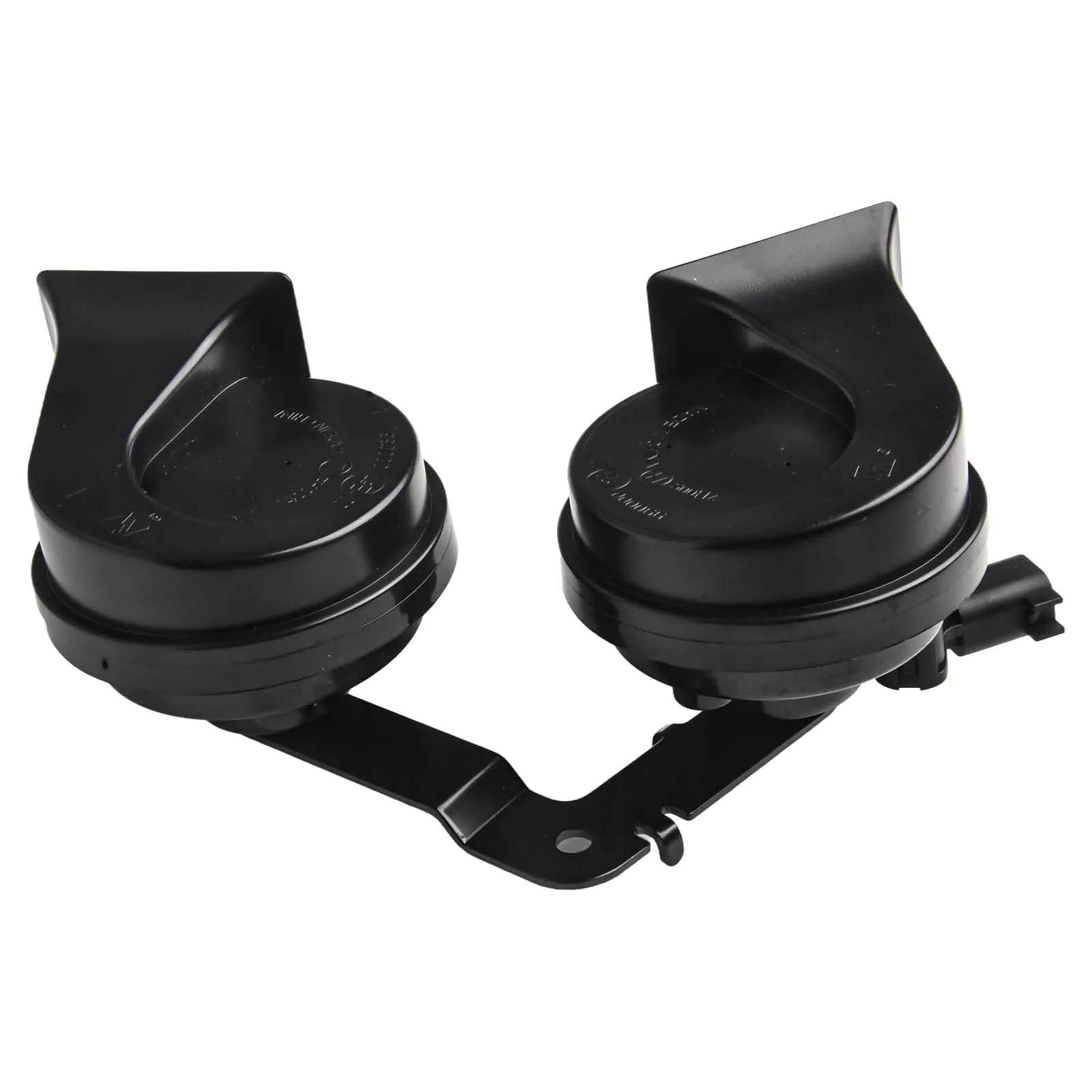 Air Electric Super Loud Snail Horn Double Whistle Sound For Tesla Model 3 Direct Replacement Easy Installation Plug-and-play