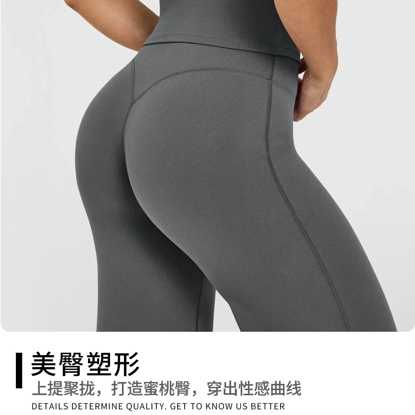 Vrouwen hoge taille wijde pijpen yogabroek losse flare legging buikcontrole rechte trainingsbroek casual loungebroek fitness