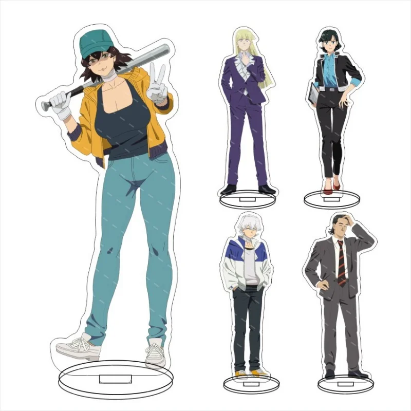 Fool Night Anime Acrylic Stand Model Figure Cosplay Plate Holder Topper Birthday Fans Keychain Desk Decor Plate Gift