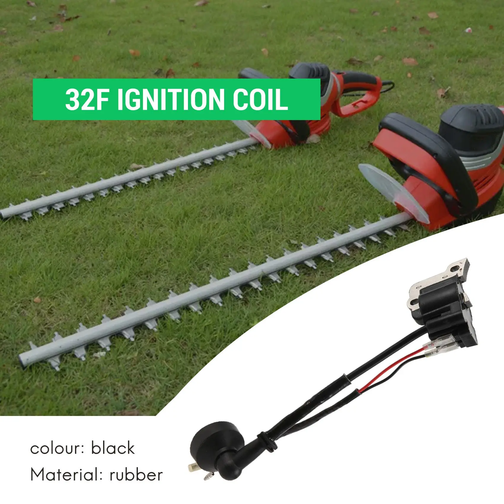

A63X-1Pcs 32F Brush Cutter Hedge Trimmer Ignition Coil 36MM