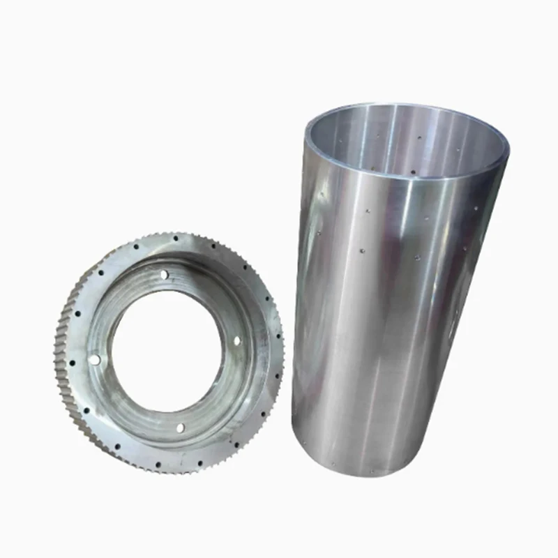 

Custom Processing Mould Machining EDM Machines Product Cylindrical Tube with Holes and Gear Ring Kit